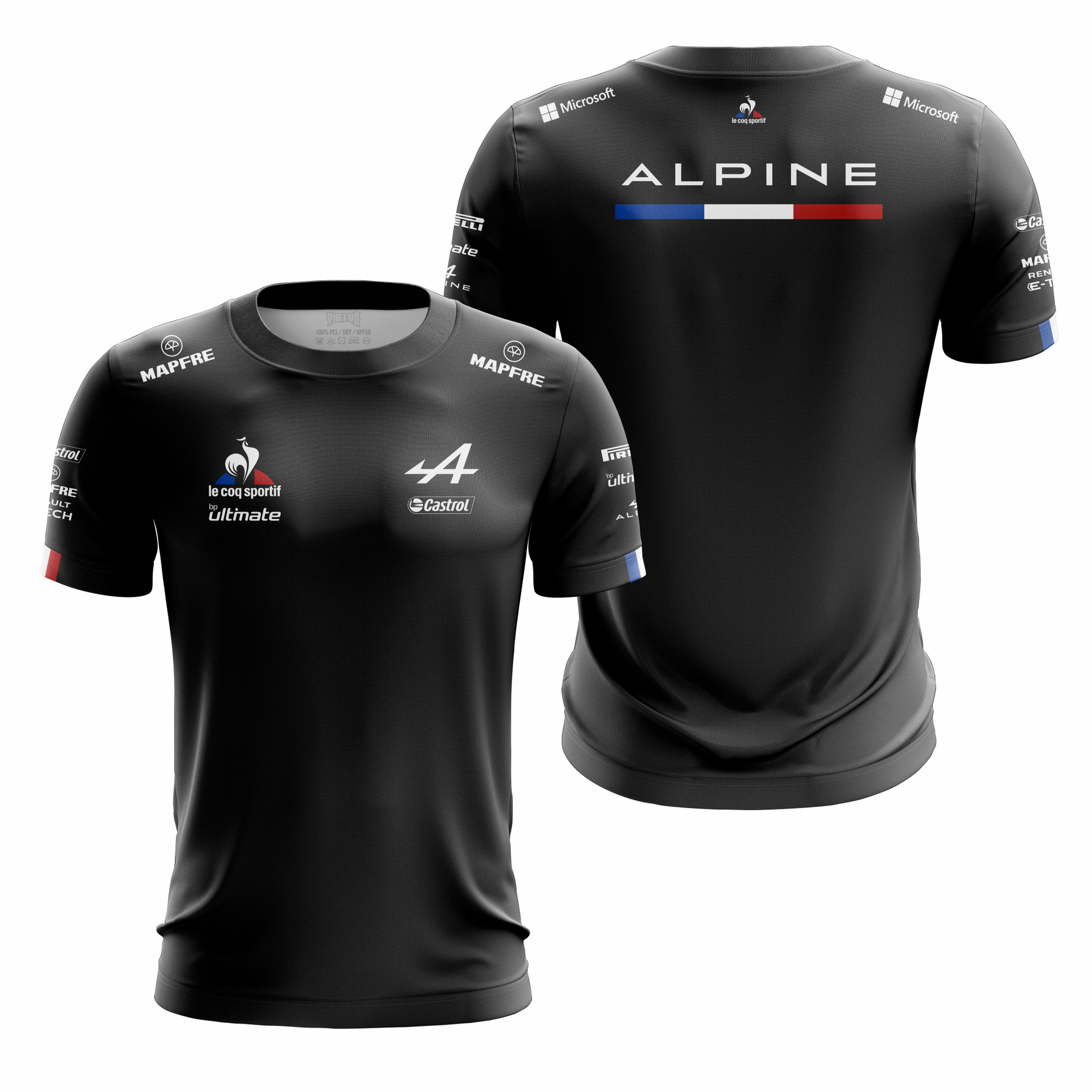 Camiseta Dry Fit Unissex - Alpine - Ref. MV16.2