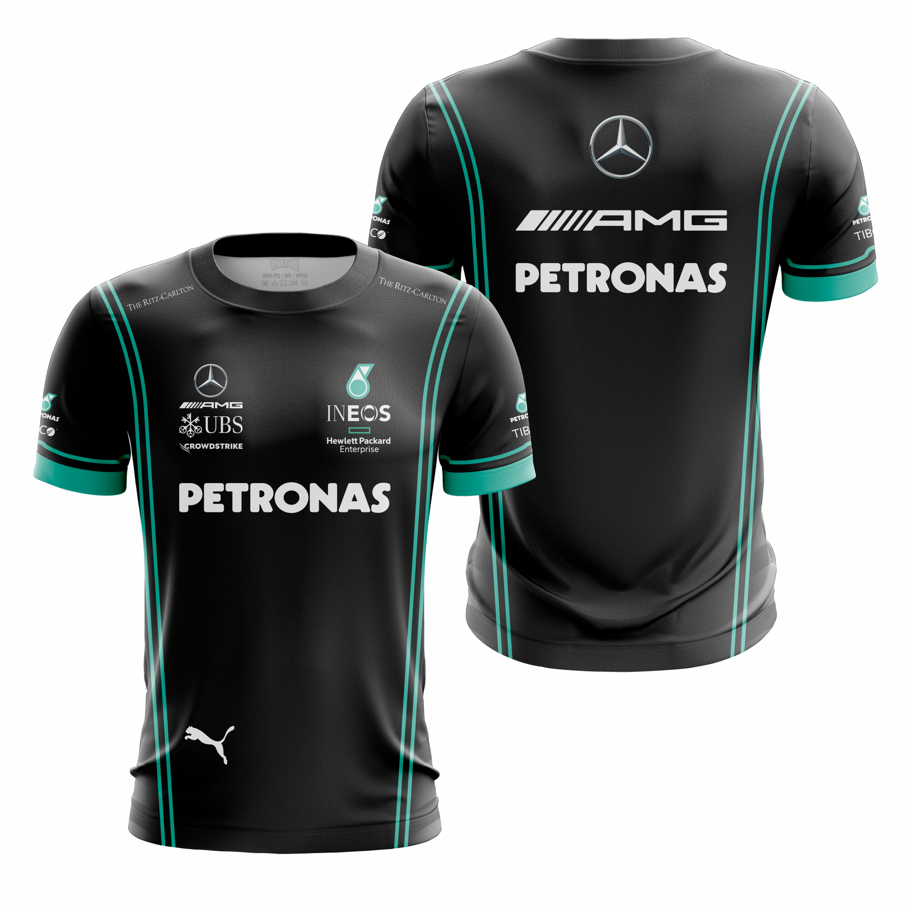 Camiseta Dry Fit Unissex - Mercedes - Ref. MV2.8