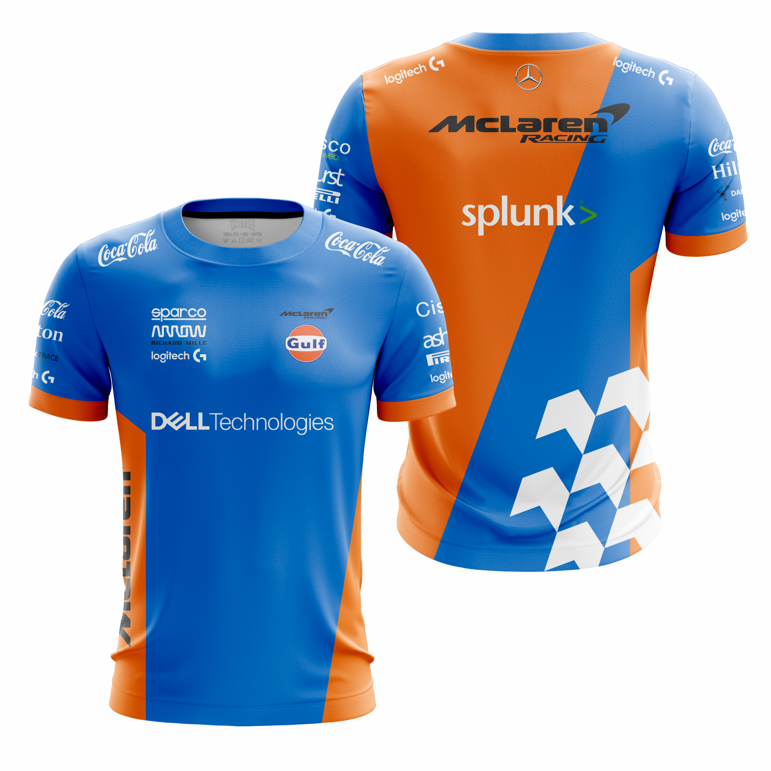Camiseta Dry Fit Unissex - McLaren - Ref. MV6.2