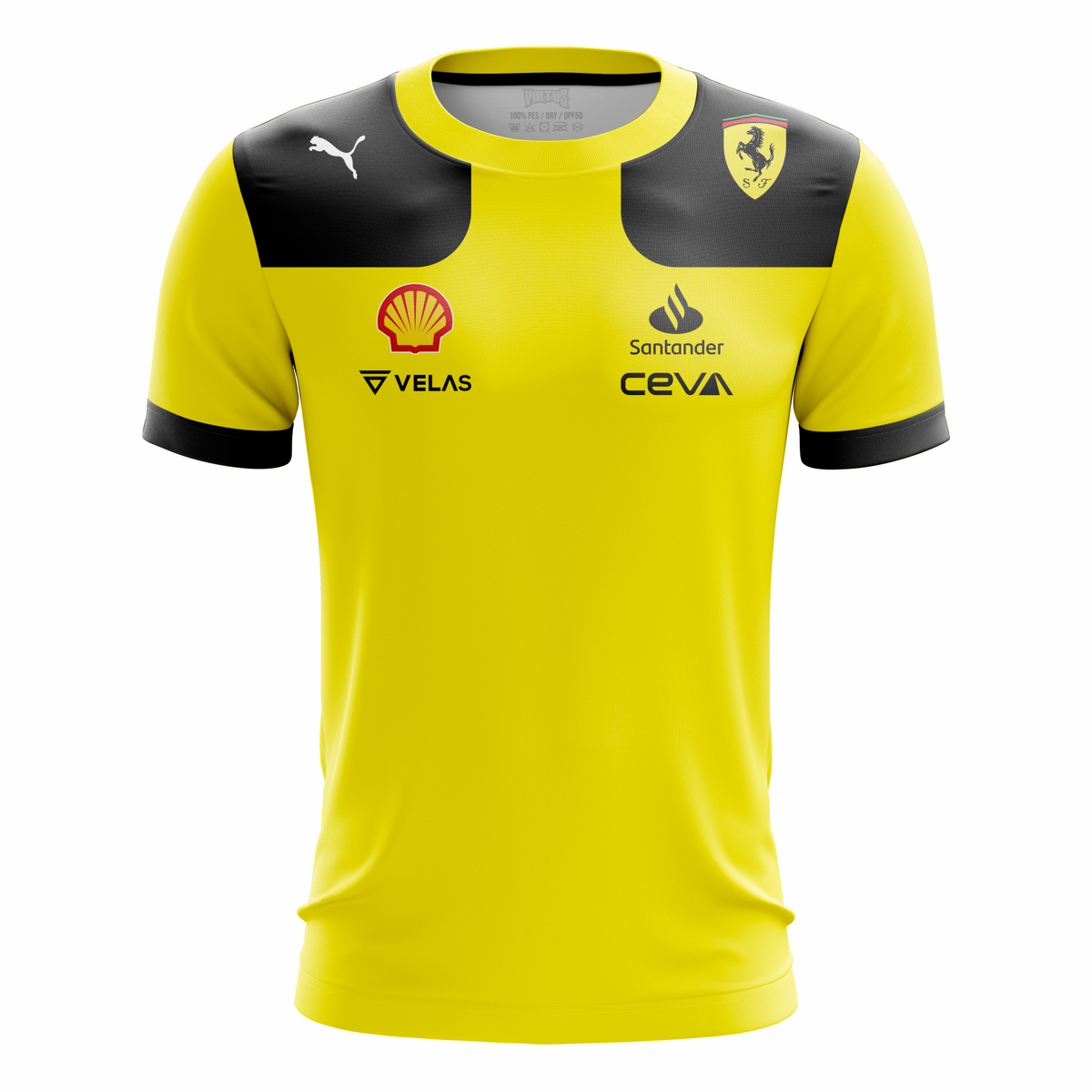 Camiseta Dry Fit Unissex - Ferrari - Ref. MV1.8