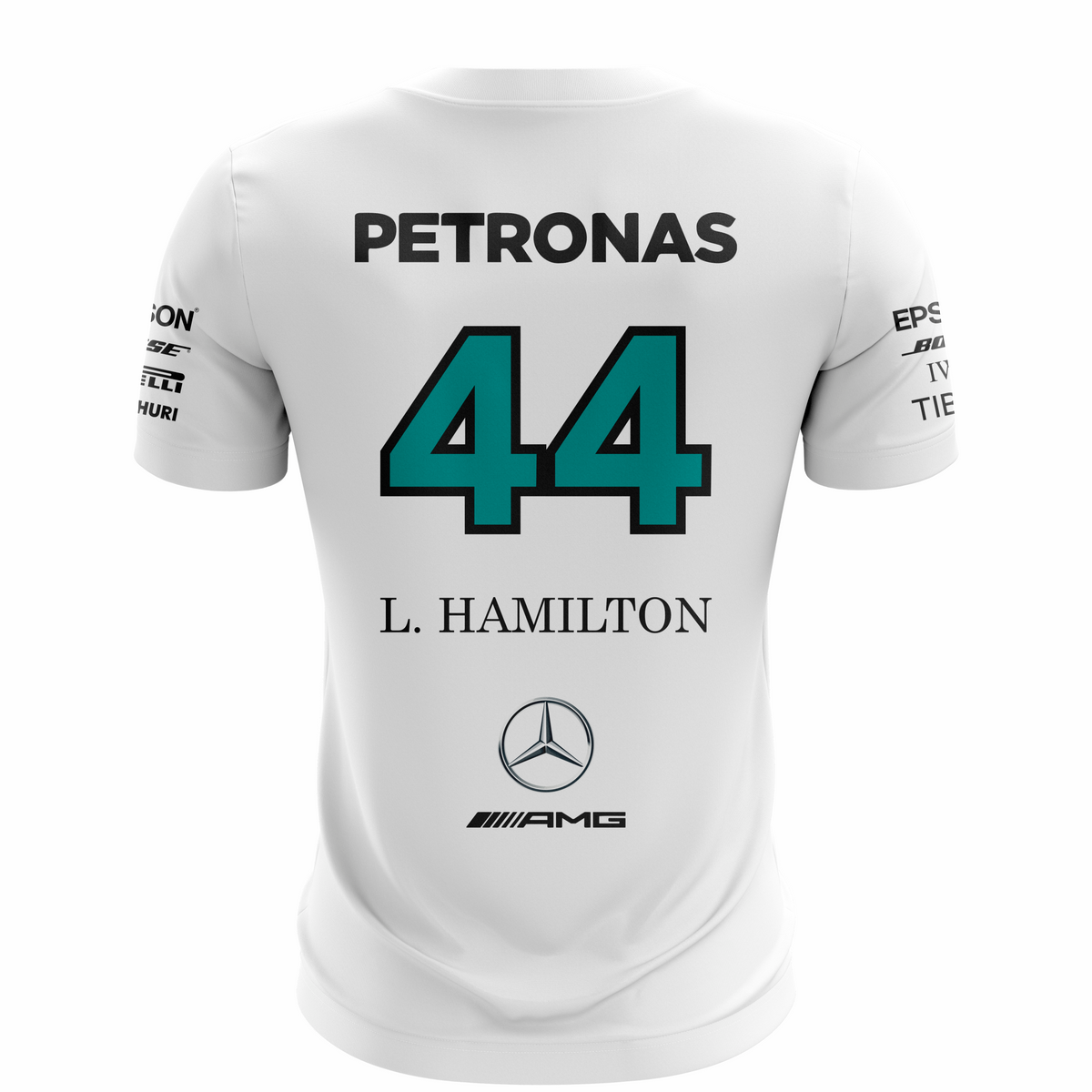 Camiseta Dry Fit Unissex - Mercedes Hamilton - Ref. MV2.5